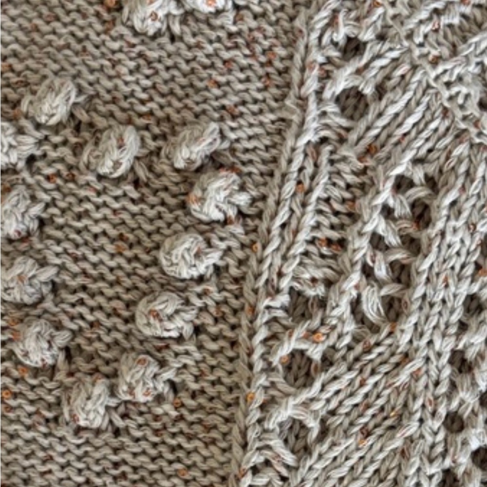 Loveshackfancy Beige Sequined Throughout Embroide… - image 8